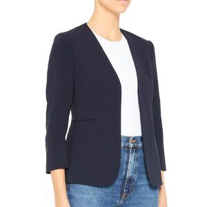 Navy Lindraya Admiral Crepe Blazer